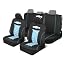 Full Set Seat Covers Soft Blue