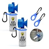 Guard Dog Security Air Horn For Safety, Loud Blow Horn, Hand Held Mini Air Horn for Self-Defense, Audible Over 1 Mile, 1.4 oz Can, Powerful, Portable and Mini Canned Accessories for Protection