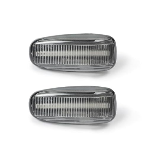 SLPRO Clignotants latéraux à LED pour Mercedes W202 S202 W210 S210 A208 C208 R170 Noir