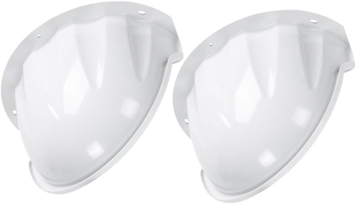 Gadpiparty 2pcs Outdoor Camera Cover Rainproof Weatherproof Design for Security Cameras