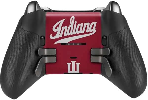 Skinit Decal Gaming Skin Compatible with Xbox Elite Wireless Controller Series 2 - Officially Licensed IU Hoosiers Design
