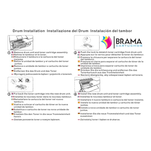 Bramacartuchos Bęben kompatybilny z Brother DR2300, DCP L2520DW, DCP-L2520DW, HL-L2300D, HL-L2340DW, HL-L2360DN, HL-L2365DW, MFC-LDW, MFC-LDW, HL L2365, 2700, 2720 i 2740