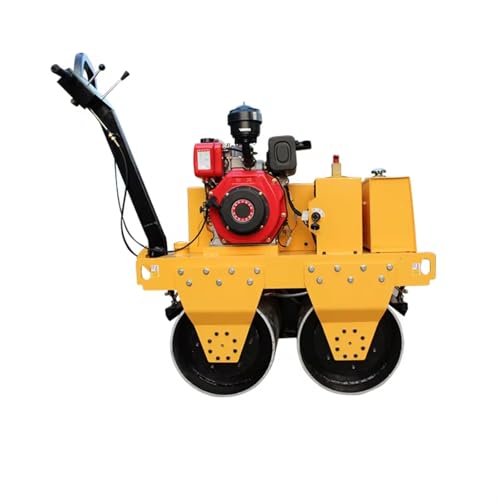 Máquina de rolo rodoviário de alta eficiência, equipamento de projeto de construção, tipo de conduçã