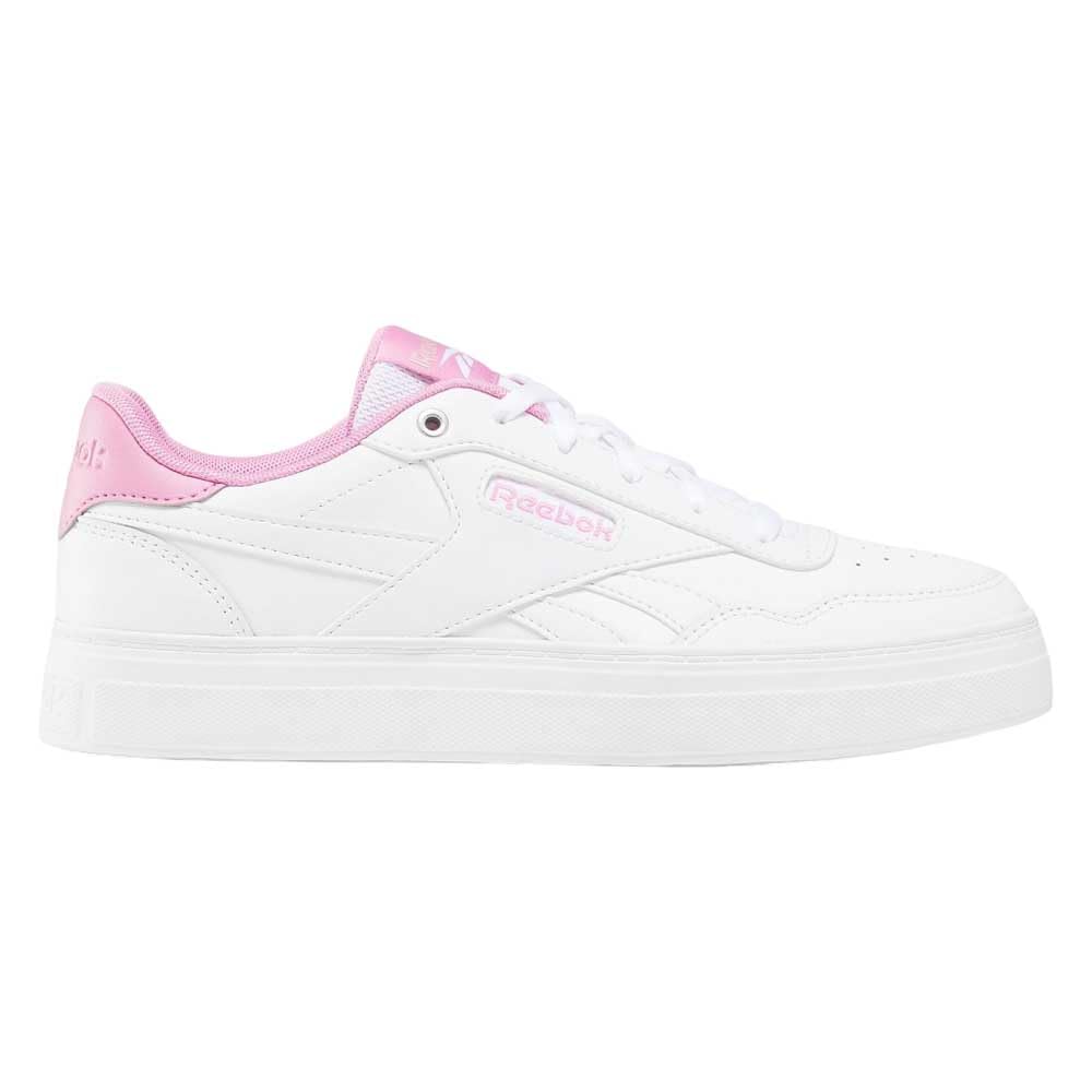 Reebok Female Adult Court Advance Bold FTWWHT/JASPNK/ASHLIL 3.5