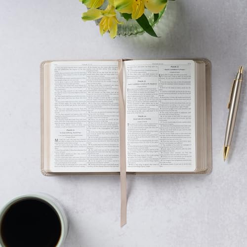 Image of KJV Bible Compact (Faux Leather, Taupe)