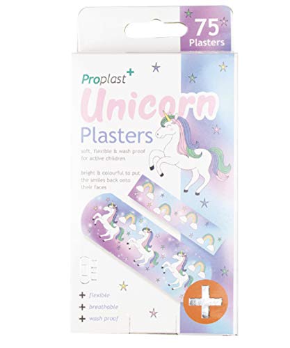 75 pansements licorne arc-en-ciel pour enfant Cover