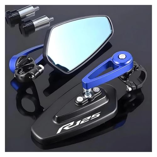 Espejos retrovisores para moto de acabado robusto para Yamaha R125