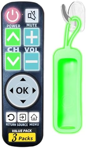 Backlit Big Button TV Remote Replacement for Samsung TV with Cove...