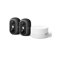 eufy Security eufyCam C35 2 Telecamere Wireless per Int/Est, Montaggio Magnetico