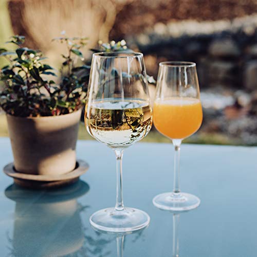 Jogo de 6 Taças para vinho branco Strix em cristal ecológico 360ml A21cm