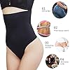 DREAM SLIM Women's High-Waist Seamless Body Shaper Briefs Firm Control Tummy Thong Shapewear Panties Girdle Underwear (as1, alpha, m, l, regular, regular, Black)