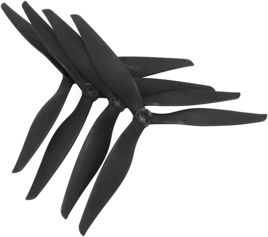 4x 10x7x3 Inch Glass Fiber Nylon Reinforced Nylon Propeller Compatible With Drone Models Quadcopter Models UAV Models Macroquad Cinelifter Rc FPV Drone