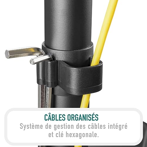 Support écran PC inclinable et pivotant à 360 degrés pour écran LED LCD - 3