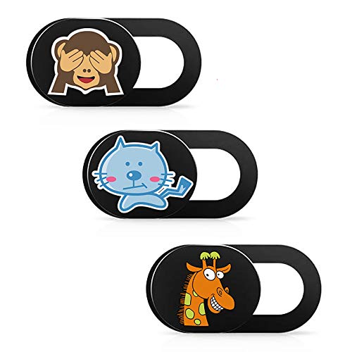 MAITTAO Universal Webcam Cover, One Size Fits All Laptops, iPhone, iPad, Tablet, Mac Air, MacBook Pro - Ultra Thin Web Camera Cover, Protect Your Privacy and Security