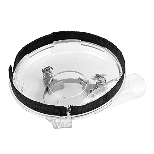 Cocoarm Cubierta Antipolvo para Amoladora Angular, Diseño de Plástico, Control Superior del Polvo, Borde Extraíble, Altura Ajustable para Amoladoras Angulares de 4 y 5 Pulgadas - imagen 3