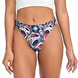 Matériau de qualité : ces strings pour femme sont fabriqués en tissu de haute qualité avec un élastique dans les quatre directions, offrant une sensation douce, confortable et respirante. Le design à taille basse assure un confort sous diverses tenues telles que des jeans skinny, des pantalons de yoga et des leggings de sport