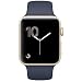 Apple Watch Series 2 42mm (Gold Aluminum Case, Midnight Blue Sport Band) MQ152LL/A