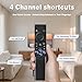Replacement for Samsung Smart TV Remote Control, Universal Compatible with All Samsung TVs, BN59-01388A for CU7000/DU7200, for 2015-2025 All Crystal UHD, Frame, QLED, OLED, Neo QLED Smart TVs