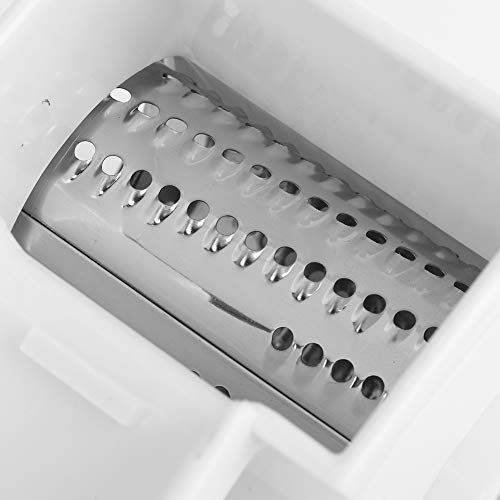 Rallador manual de acero inoxidable para queso y verduras miniatura 2