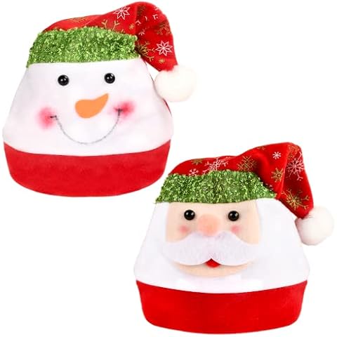 Gorro Navideño EKKONG, 2 Piezas Cover
