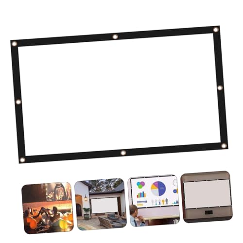 Écran de projection pliable portable Uonlytech écran toile extérieur intérieur