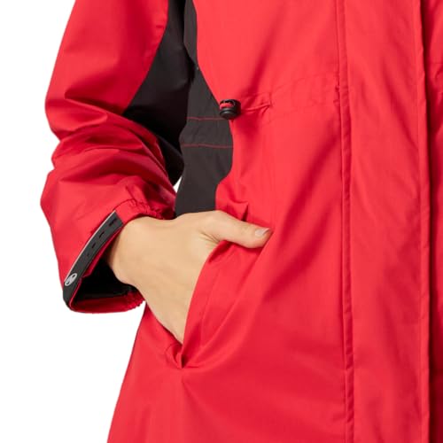 Image of ZEEL Ladies High Neck Raincoat | Waterproof Long Raincoat with Belt, Zeel Diva ZKL01 Parent