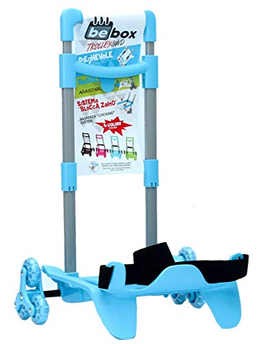 Trolley Pieghevole 3WD Be Box Azzurro Seven