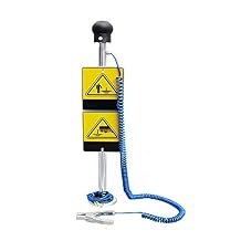 YUCHENGTECH Human Body Static Eliminator Discharger Eliminator Human Electrostatic Releaser Dual Purpose with Sound Light Alarm