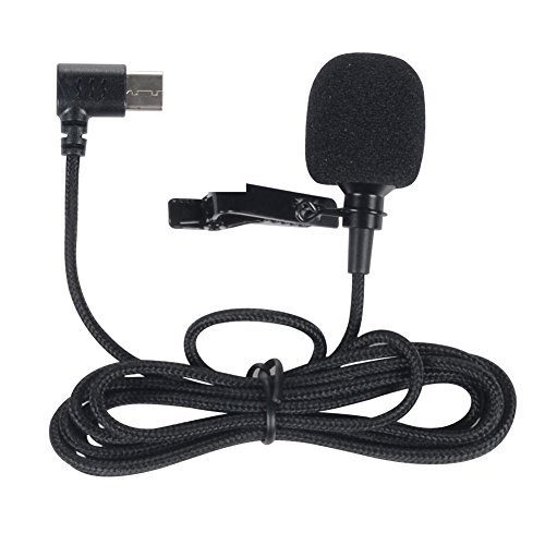 SJCAM 外部クリップ式 外部マイク1.4m Type-C USB SJ8 AIR/