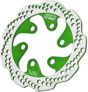 Aluminum 7075-T6 Rear Brake Disk For LOSI 1:4 Promoto-MX Motorcycle Dirtbike RTR LOS06000 LOS06002 Upgrade Parts - Green