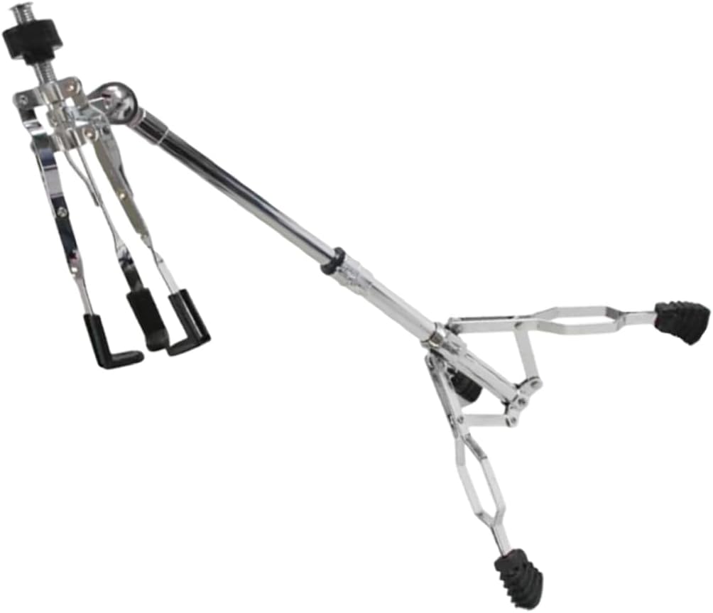 Yardwe Snare Drum Stand Alloy Bracket for Secure Drum Holding for Practice and Performance
