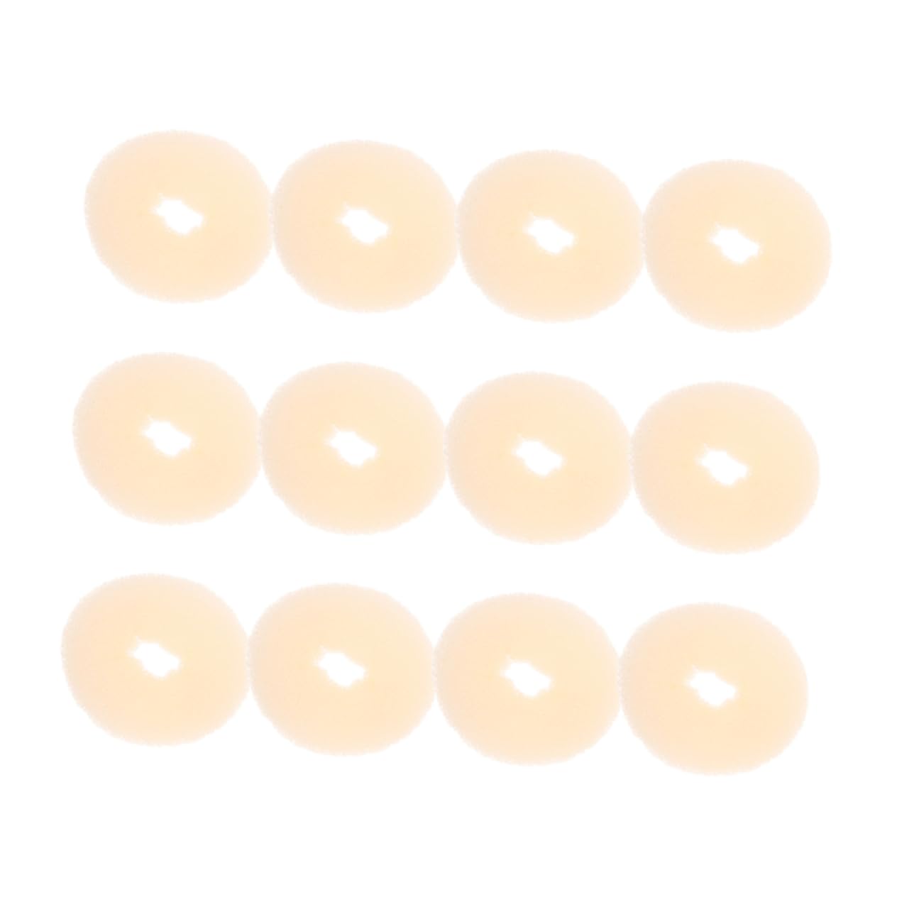 12pcs Girls Bun Hair Shaper Donut Bun Maker Hair Curler Braider for Fine