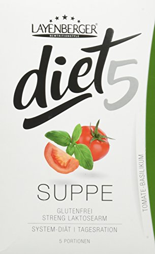 Preisvergleich Produktbild Layenberger diet5 Suppe Tomate-Basilikum, 5 Stück