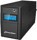 PowerWalker VI 650 Shl Schuko 650VA/ 360W Line-Interactive USV Tower AVR Hid LCD