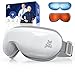 Bob and Brad EyeOasis 3 Masajeador de ojos con calor y frío, gafas presoterapia ocular con música y compresión, masajeador para migrañas, sequedad y fatiga