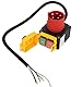 Stecker Schalter 400V, 3 Phasen Geräteschalter Maschinenschalter mit Phasenwender und und Magnet-Notausschalter, Kompatibel KEDU KOA7