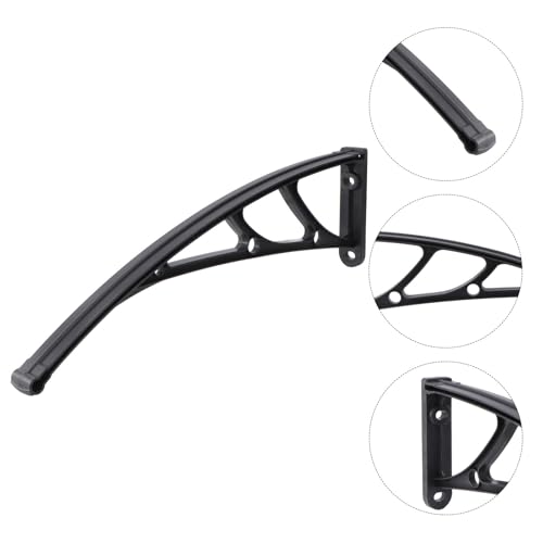 Soporte de toldo exterior para ventanas: protección contra la lluvia 6