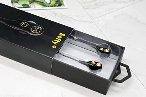 Image of SOFTY SEP-08 in-Ear Headset with MIC, for Music and Talk, Dual Speaker for Extra BASS Clear Sound, Special Design Black