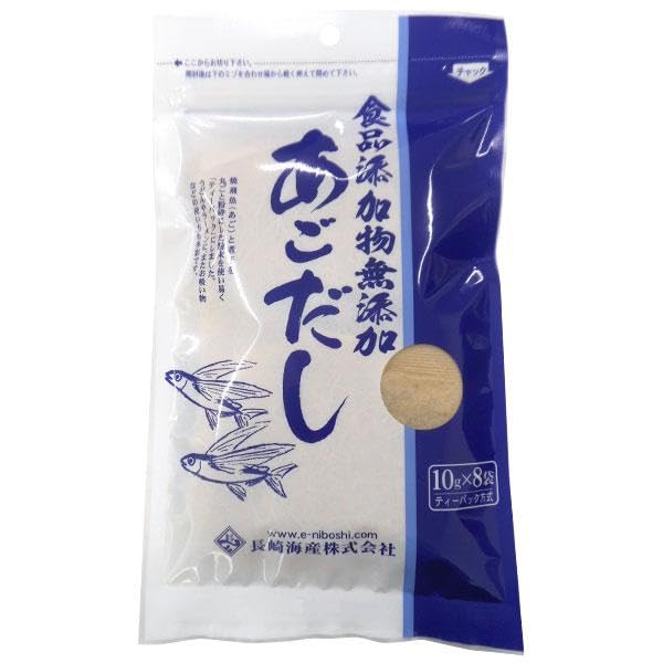 Amazon.co.jp: 長崎海産 無添加あごだしパック 10g×8包 : 食品