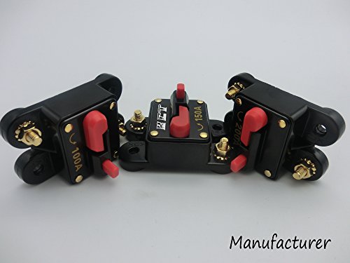 Car Audio Circuit Breaker Reset Fuse 100A for System Protection 12V/24V …