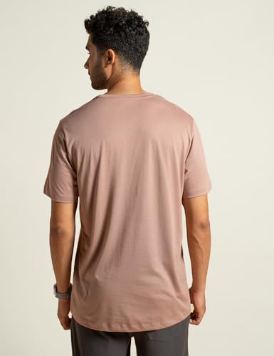 Image of DAMENSCH Men's Solid Regular Fit T-Shirt