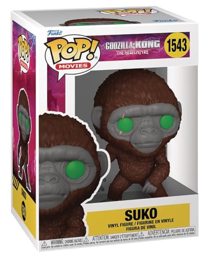 POP Movies: Godzilla x Kong: The New Empire - Suko Funko Vinyl Figure (Bundled with Compatible Box Protector Case), Multicolor, 3.75 - Thumbnail 3