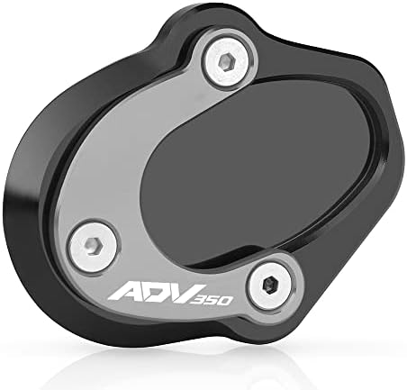 Piastra Di Estensione Per Cavalletto Laterale BMW R1150GS (1999-2006) In Alluminio, 8mm, Antiaffondamento Per Terreni Morbidi, Viti Inox Incluse, NON Per Adventure - 2