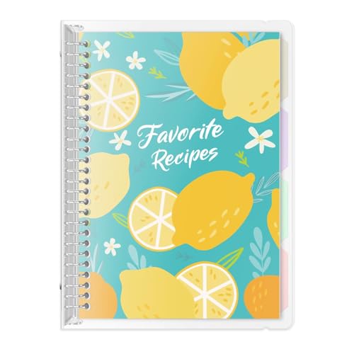 LuBudingJoy Blank Recipe Book to Write in Your Own Recipes