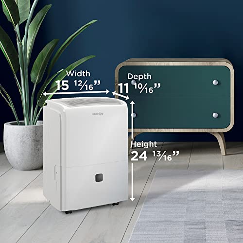 Danby 40 Pint Dehumidifier in White (DDR040EB2WDB) by Danby - Image 6