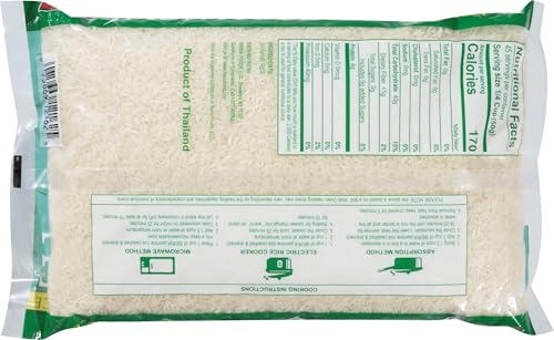 Iberia 212162 Jasmine Rice, 5 Lbs. Long Grain Naturally Fragrant Enriched Jasmine Rice thumb #3