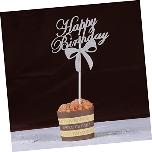 BESTonZON 30 Pçs Decorações De Rosa Palitos De Dente Para Comida Guarnição De Sobremesa Decorada Fel