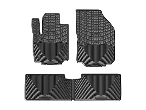 WeatherTech All-Weather Floor Mats for GMC Terrain 1st & 2nd Row (W472-W425), Black