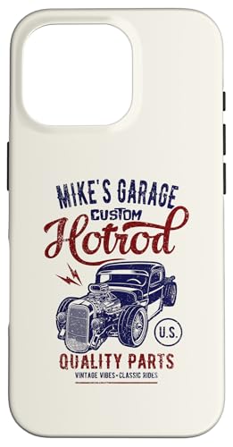 Mikes's Hotrod Garage NVbNJ[ }CNfUC X}zP[X iPhone 16 Pro p