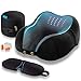 AIRTH® Premium Reise-Nackenkissen aus Memory-Schaum – Ergonomisches Nackenhörnchen mit waschbarem Bezug für Komfort & Entspannung – Samtweich & kompakt – Inkl. Schlafmaske & Ohrenstöpsel